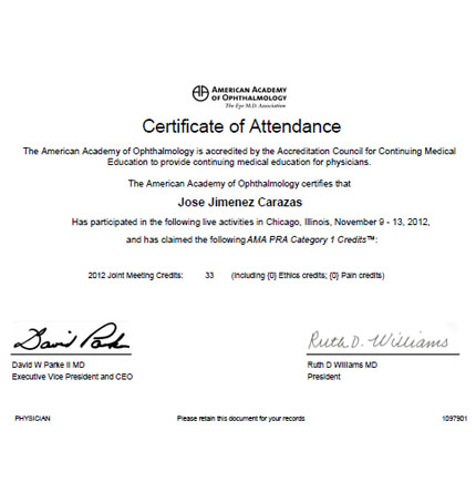 Certificaciones y Afiliaciones